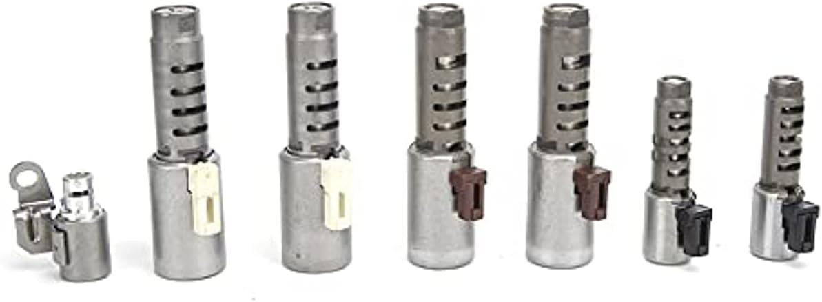 U760E U760 7PCS Transmission Solenoid Valve Kit 6-Speed Compatible With TOYOT-A Camr-y Highlander Sienna LEXUS RX350 RX370