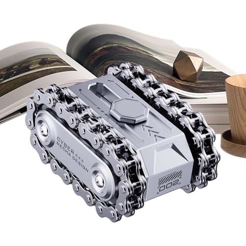 4 en 1 Fidget Chain Toys, Soulagement du Stress, Jouet Chaîne De Soulagement du Stress, Spinner À Chaîne, Jouet Anti-Stress en Métal avec Retour Tactile Et...