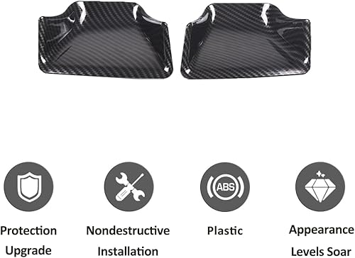 Miniatura 7 de Accesorios para cubierta de aspecto de fibra de carbono, accesorios para manija de puerta de carrocería, moldura de cuenco para Chevrolet Corvette