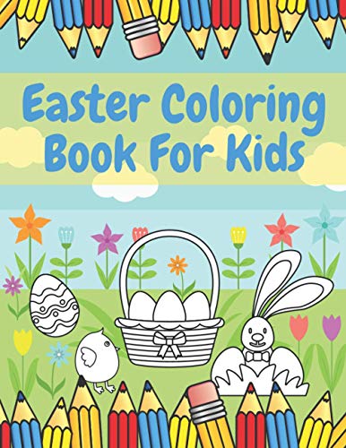 Easter Coloring Book For Kids: Full of Easter Eggs And Cute Bunnies, Best Gift For Kids For Easter Time! image 3