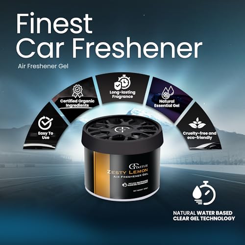 Image of Car freshener (Blue Aqua & Zesty Lemon), Gel, 1 Count