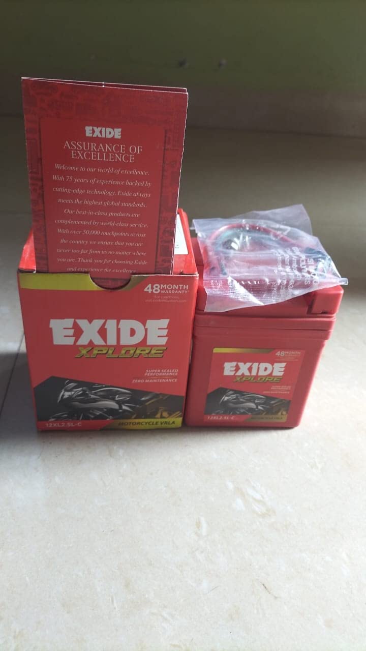 12xl2 5l Splendor Pro Exide Battery Price Exide Xplore Battery
