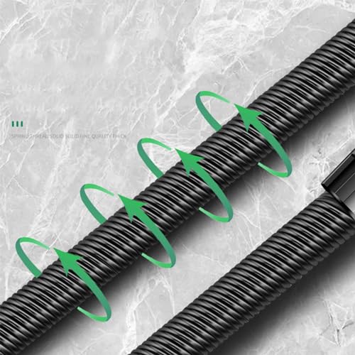 Barra de extensión flexible para llave: juego de 2 piezas elásticas para alcanzar zonas difíciles. 6