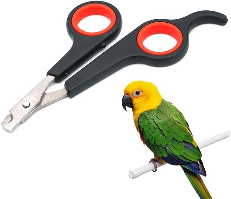 jkahh Pet Nail Clippers Cutter Parrot Nail Trimmer Scissors for Dogs Cats Birds Guinea Pig Animal Claws Paw