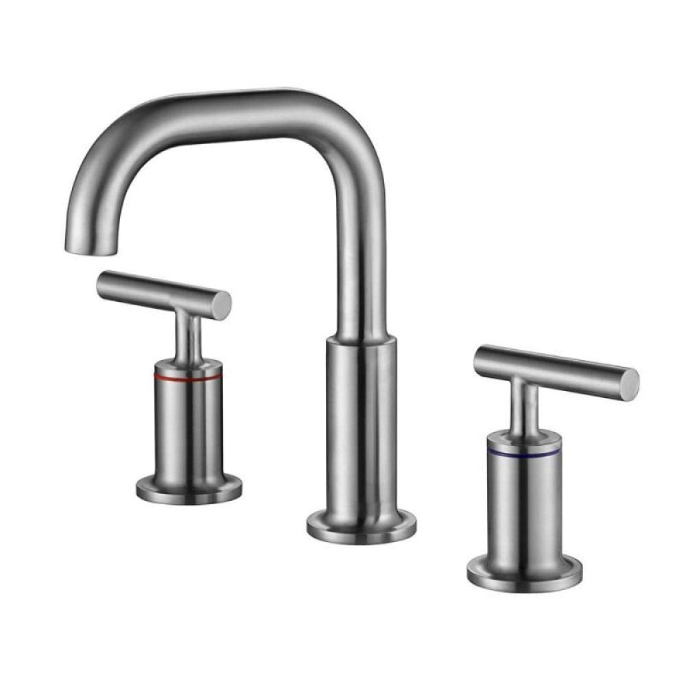 Grifo de latón cromado premium para lavabo con caño extraíble y monomando sobre cubierta 8