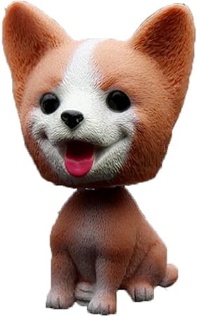 Amazon 車のパネルの装飾を振る子犬のおもちゃロッキング犬の頭の装飾品犬のおもちゃボブルヘッド人形車の部屋 車 バイク 車 バイク