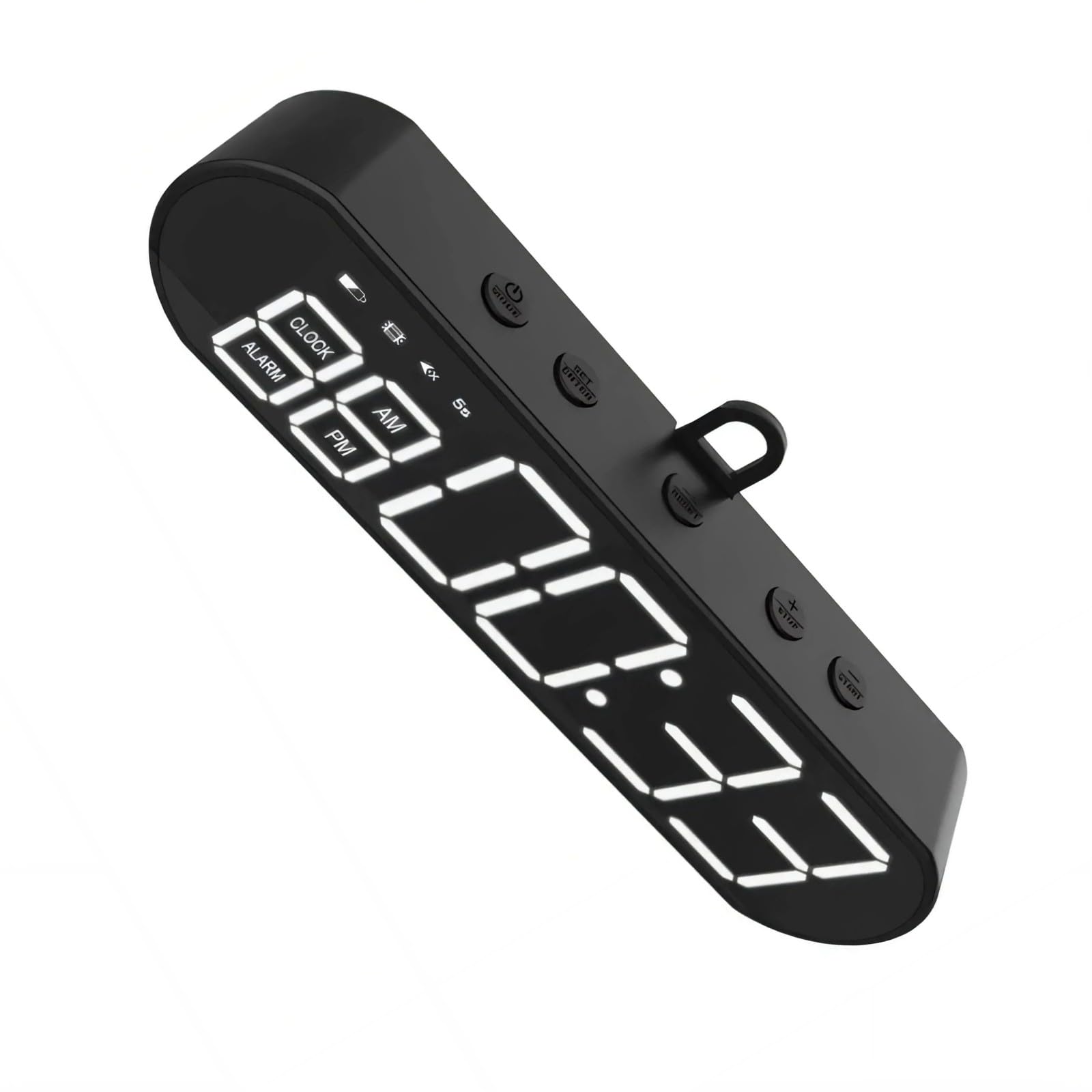 Timer Clock with Remote for Home Gym Clocks Timers Stopwatch Count Down/Up, Workout Timer Interval Clock with Buzzer Fitness