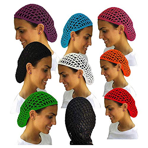 Value Pack- 12 Beautiful Hair Net Snoods