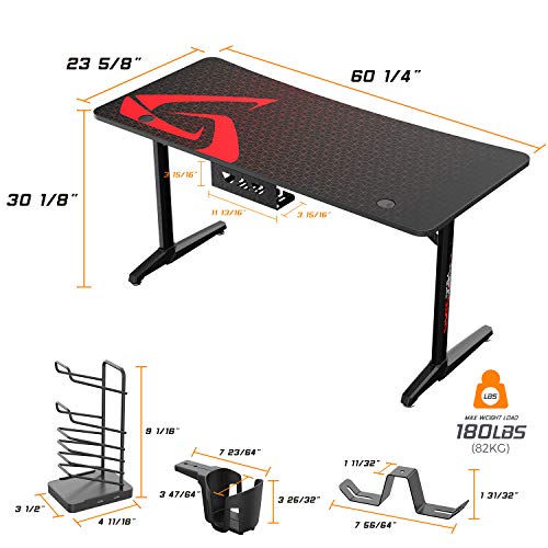 Amazon-Brand-Umi-Bureau-Gaming-Ergonomic-Bureau-Gamer-Grand-Table-dEtude-avec-Tapis-de-Souris-Poignee-de-Jeu-pour-Bureau-a-Domicile-Noir-1524-x-70-x-768-cm