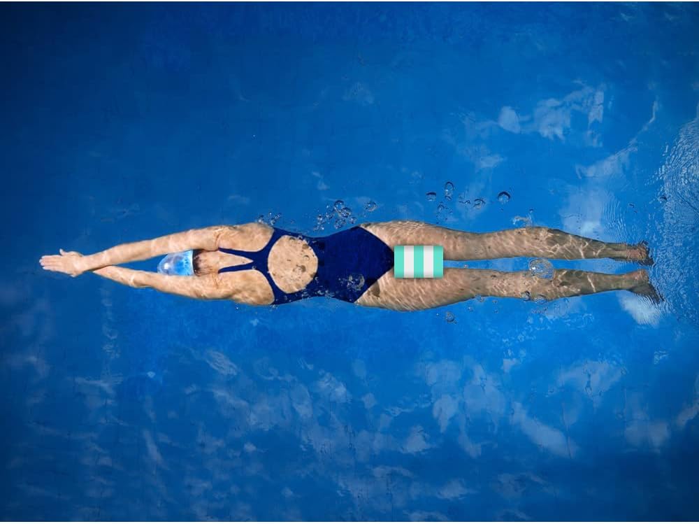 NEAGLORY Swimming Pull Float, Soft Swimming Float Kickboard, EVA 5-Layer Pull Buoy Leg Float, Pool Training Aid, Legs and HIPS Support for Adults, Kids, and Beginners