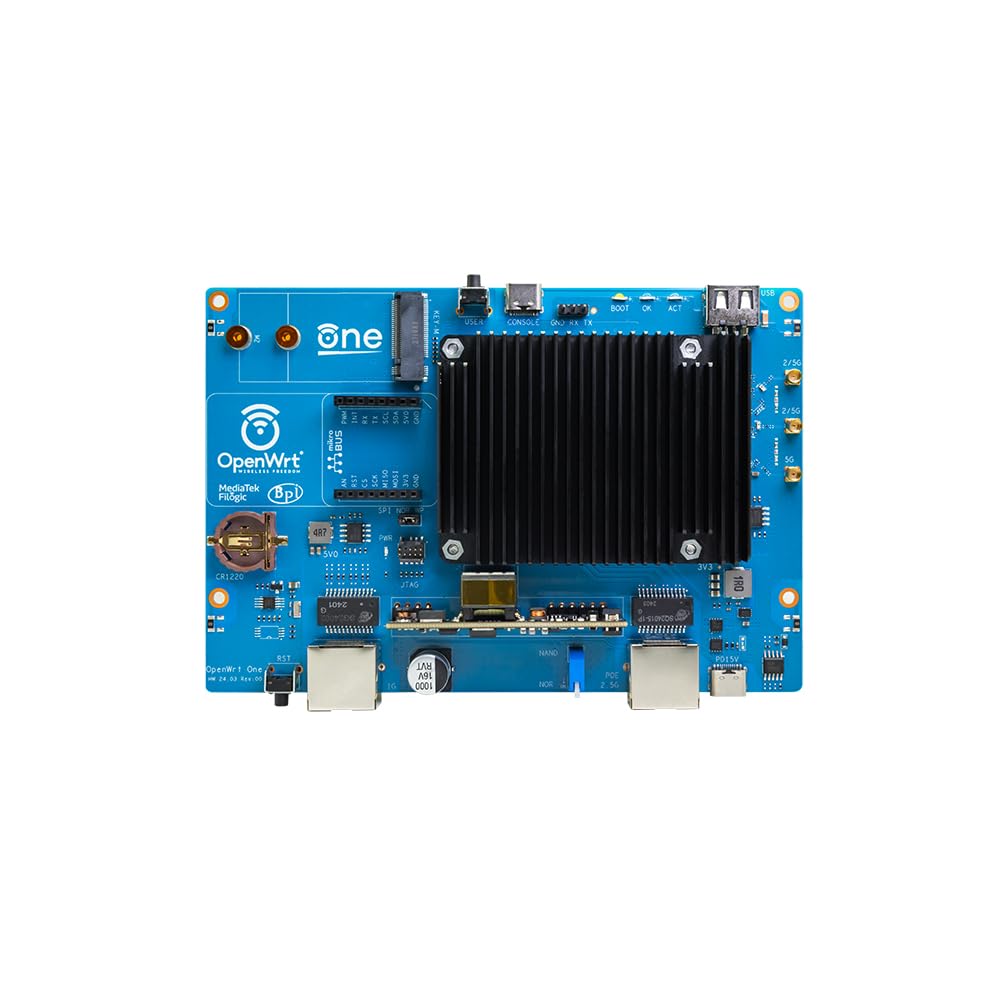 youyeetoo Banana Pi OpenWrt One - AP-24.XY Official OpenWrt WiFi 6 Router Motherboard