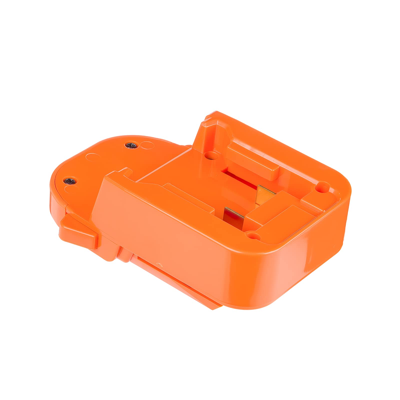 1 adaptador compatible con baterías Milwaukee M18 RED para herramientas inalámbricas Ridgid de 18 V (no avanzadas), solo adaptador, negro, ML-LQ18