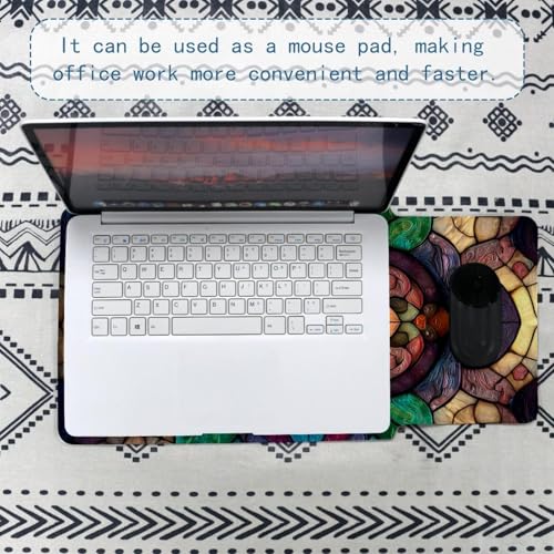 Funda para portátil de 35 x 25,9 cm negra con flores oscuras retro 5