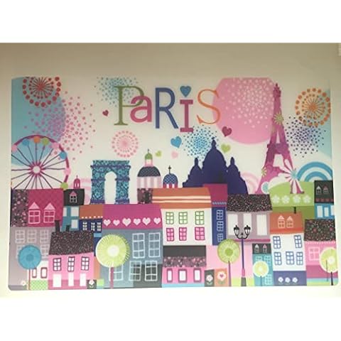 Decorative Paris Eiffel Tower Place Mat Cover