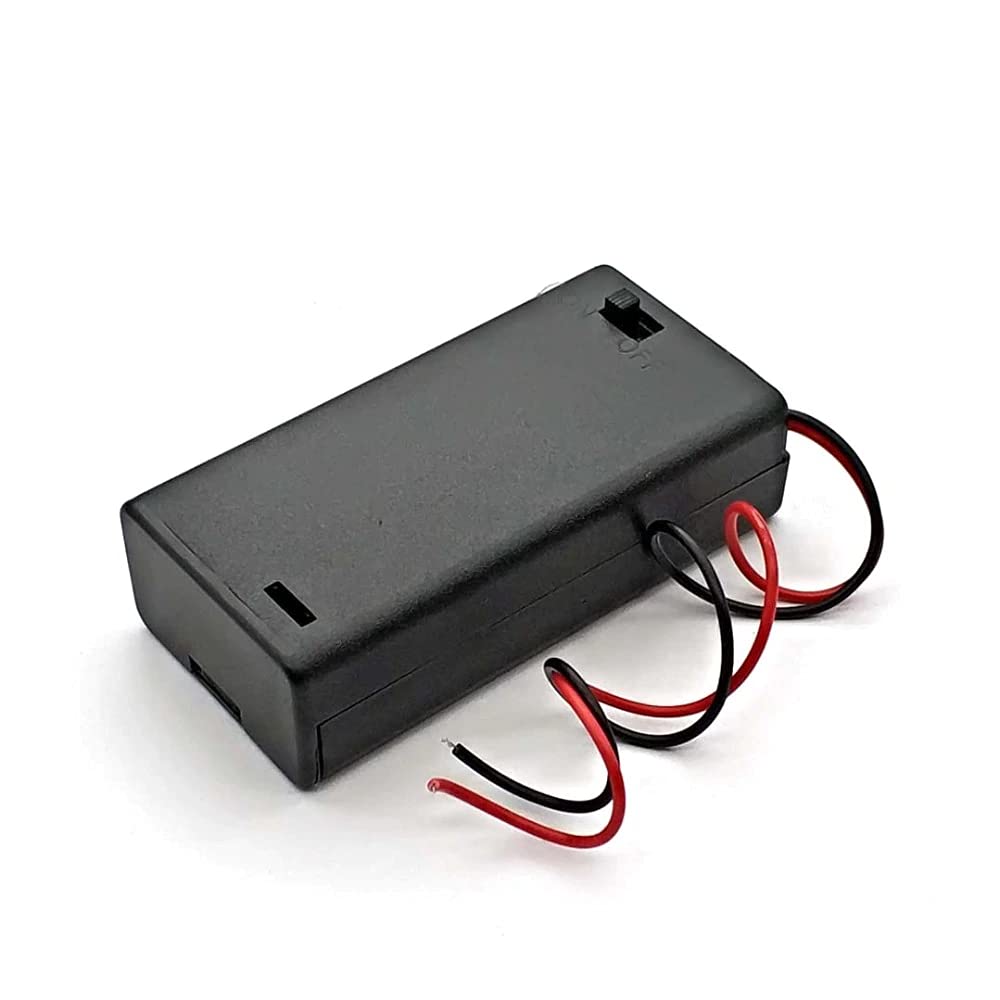 xcluma 2 AA 3V in series battery box with switch with cover (B098QWLCQ6) Amazon Price History, Amazon Price Tracker