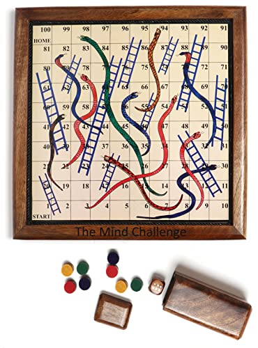 See full amazon price history chart for The Mind Challenge Handmade Magnetic Wooden Classic Snakes and Ladders Travel Board Game The Mind Challenge Handmade Magnetic Wooden Classic Snakes and Ladders Travel Board Game (B07RZL9NRW) Amazon Price History, Amazon Price Tracker