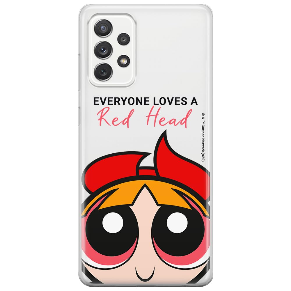 ERT GROUP mobile phone case for Samsung A53 5G original and officially Licensed The Powerpuff Girls pattern 011 optimally adapted to the shape of the mobile phone, partially transparent