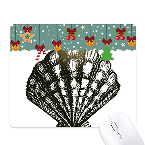 Tapis de Noël en caoutchouc Marine Life le cadeau idéal pour passionnés d'informatique