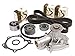 Evergreen TBK313WPT 99-05 Hyundai Sonata Santa Fe Optima 2.4L G4JS Timing Belt Kit Water Pump
