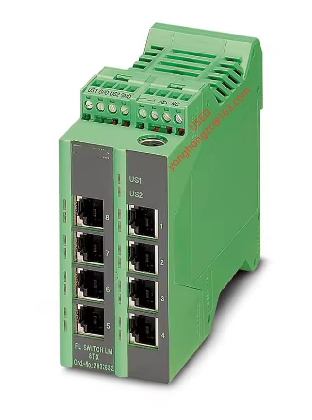 Interruptor FL LM 8TX 2832632 con gestion de redes y transmision de datos a alta velocidad