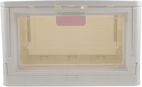 Alipis Contenedores de caja para organizar contenedores plegables, contenedores plegables para juguetes para el hogar, contenedores de plástico para