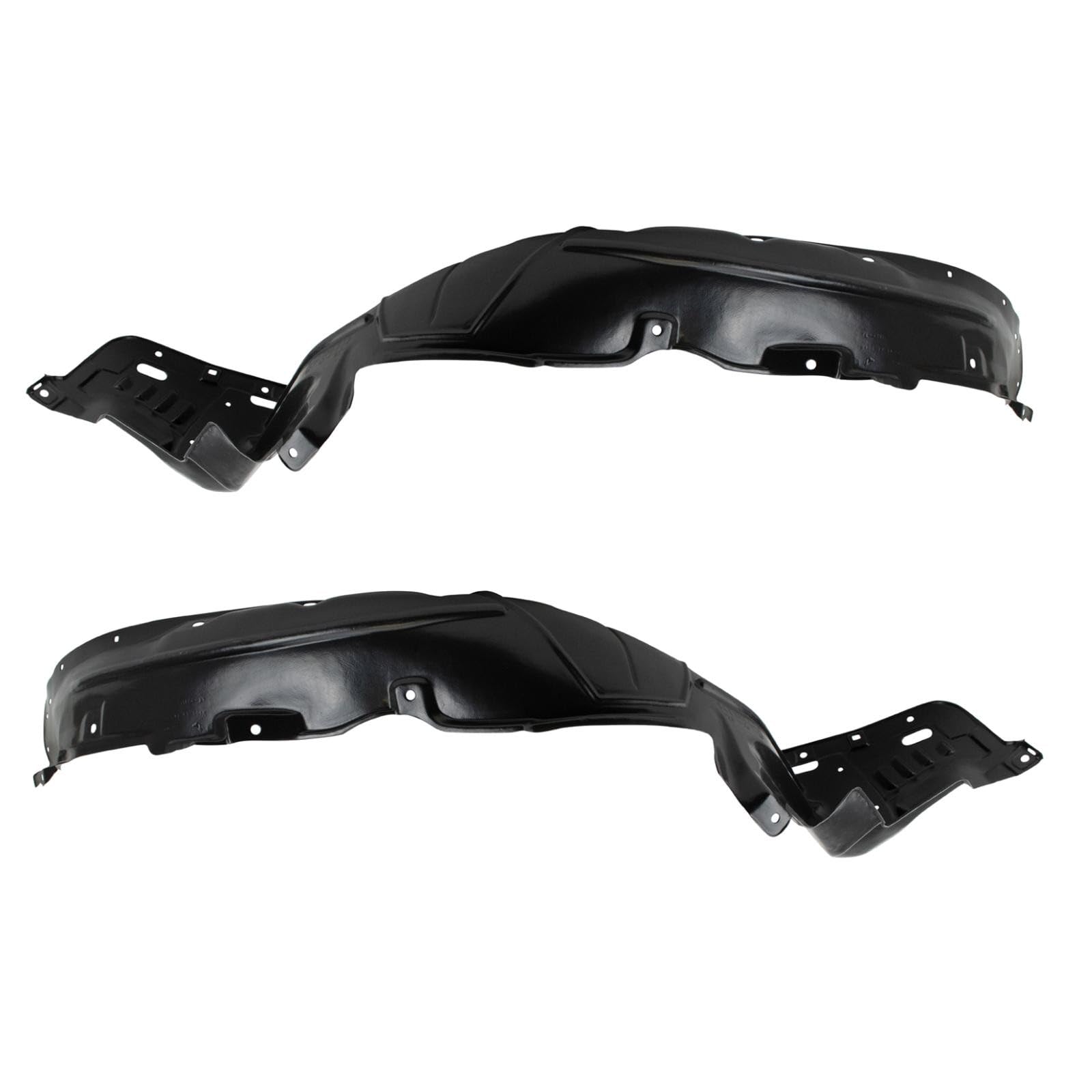 TRQ Front Inner Fender Liner Set | For 2006-2008 Acura TSX AC1248121 AC1249121