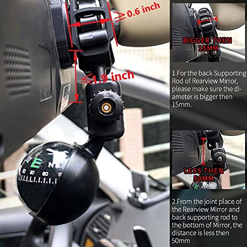 Kanpas Hanging Car Compass Ball For Rearview Mirror #TOP5