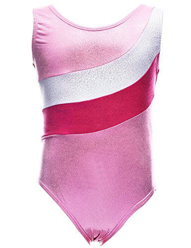 Wah Na Big Girls Sparkle Sports Gymnastics Dancewear For 8-10 Years Old