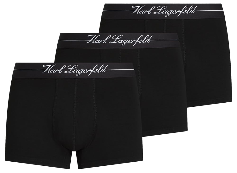 Hotel Karl Lyocell Trunk (3 Pack), Black, M