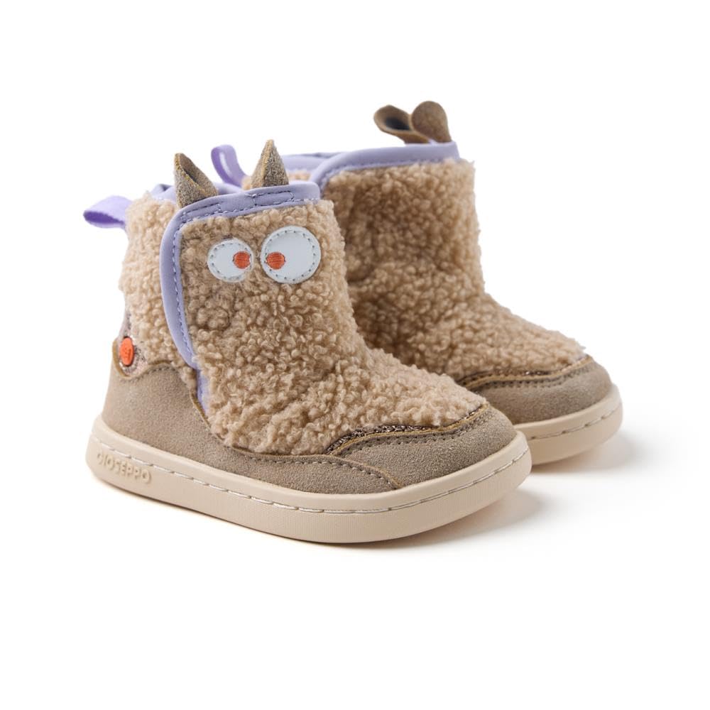 GIOSEPPO Girl's Finland Oxford Boot, Taupe, 7.5 UK Child