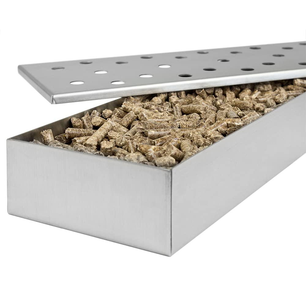 Eiche Pellets 30 kg Grill Smoker Holz Pizzaofen BBQ Pellet Outdoor Ofen Grillen Chunks Holzpellets Garten Räuchern Pizza Wood Smoke Zubehör Rauch Flameup