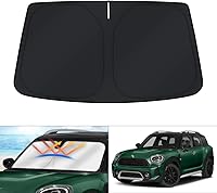Vista 38 de KUST Parasol para parabrisas para BMW X1 F48 2016, 2017, 2018, 2019, 2020, 2021, 2022, accesorios de ajuste personalizado, parasol plegable