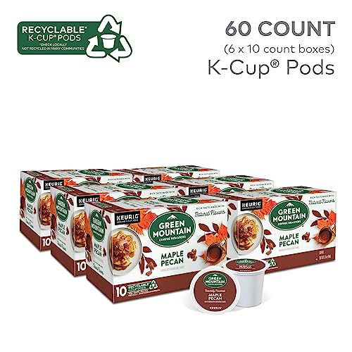 Image of Green Mountain Coffee Roasters Maple Pecan Keurig K-Cup Pods, Light Roast Coffee, 60 Count