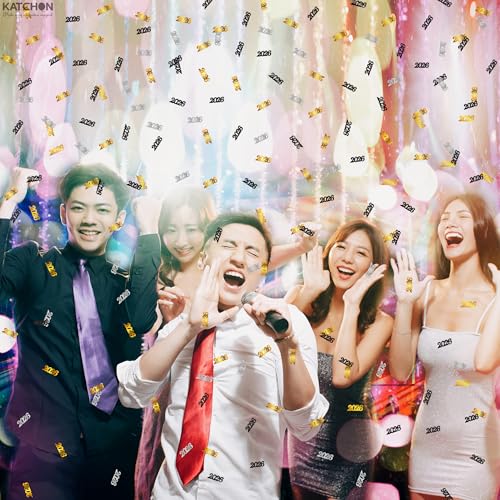 Image of Shiny 2026 confetti- Pack of 500 | 2026 Confetti for Graduation Decoration 2026 | Graduation Confetti, Graduation Table Decorations - KatchOn
