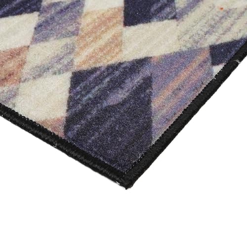 Image of HUES & SHADES Coir Door Mat for Outdoor Entrance - [37 x 57 cm] | Natural Coconut Fiber Brush Mat for Shoes Cleaning, Heavy Duty Non-Slip Doormat for Front Porch, Patio, Entryway (Metro Charm)
