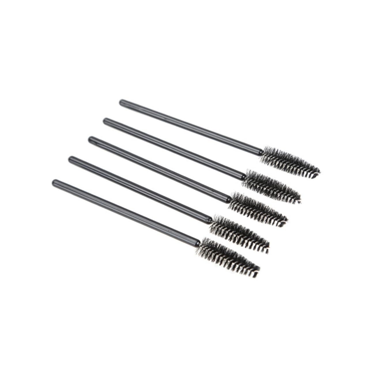 BESTYASH 50pcs Multicolor Disposable Mascara Wands Eyelash Brush Applicators Kit for Makeup Cleaning Hummingbird Feeders Jewelry and Bottles for Precision Use