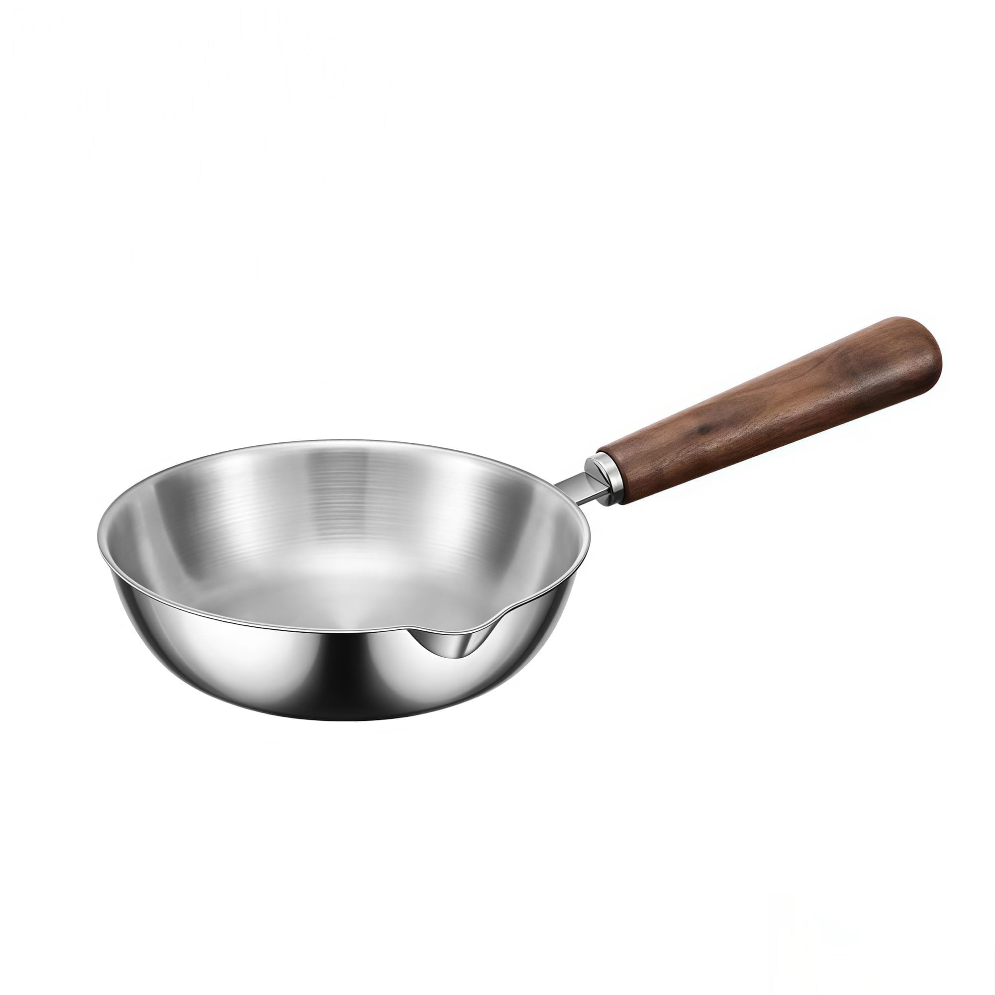 Photo 1 of ** SIMILAR IMAGE**IMEEA 5.5-Inch Mini Egg Pan for 1-2 Eggs SUS304 Stainless Steel Small Omelet Pan Sauce Pan with Wooden Handle