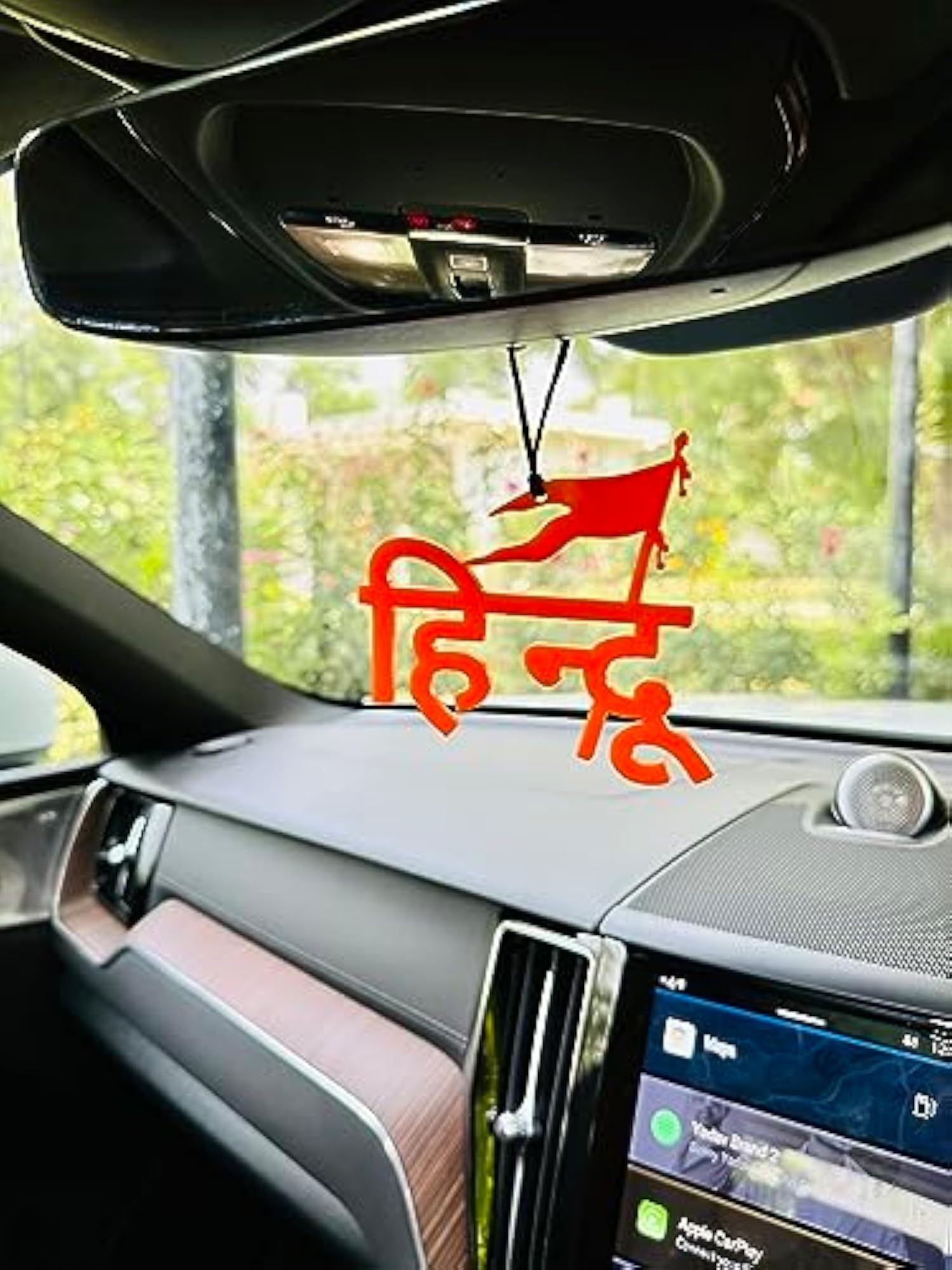 Orange Colour Dream Catcher Car Hanging, Handmade Decor