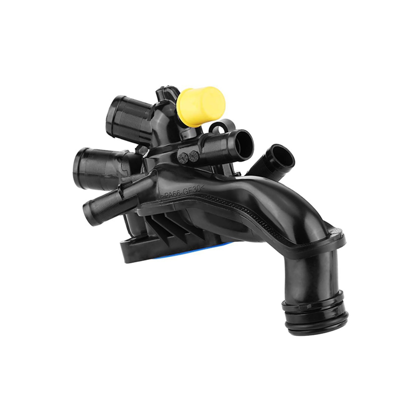Termostato motore con flangia acqua compatibile con Peugeot 207/208/308/508/2008/3008 1.4/1.6 / Citroen C4 / Mini R55/R56 1336Z6 11537534521 | Thermostat