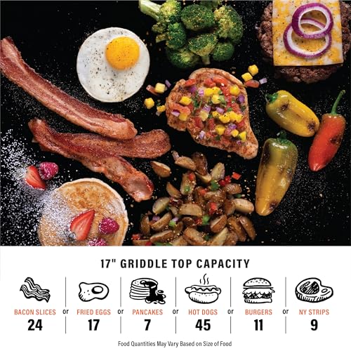 Blackstone 1971 Original 17" Omnivore Tabletop Griddle, Black - image 7
