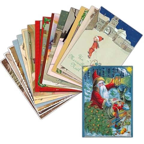 Cartes de Noël Anciennes MERCI-FACTEUR.COM Cover