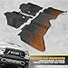 CAT® JustFit™ 3D Custom Fit Floor Mats for Dodge Ram 1500 Crew Cab 2009-2018, Dodge Ram 2500/3500 Crew Cab 2010-2018, Dodge Ram Classic 2019-2024 - Heavy Duty Floor-Liner Protection Laser Measured