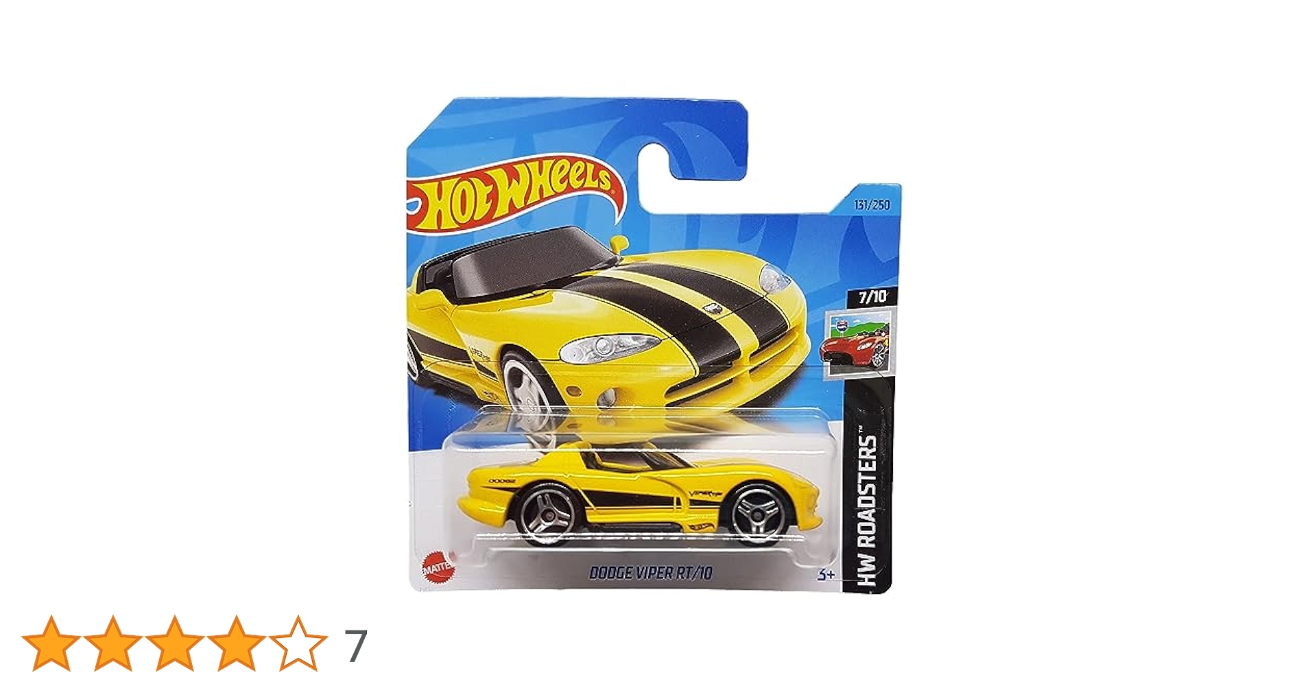 Hot Wheels - Dodge Viper RT/10 - HW Roadsters 7/10 - HKH43