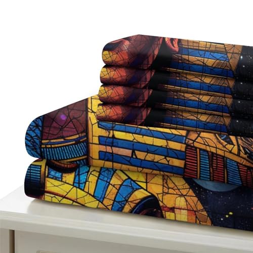 Housse de couette fermeture éclair 220x240 anti-plis pour lit - 6