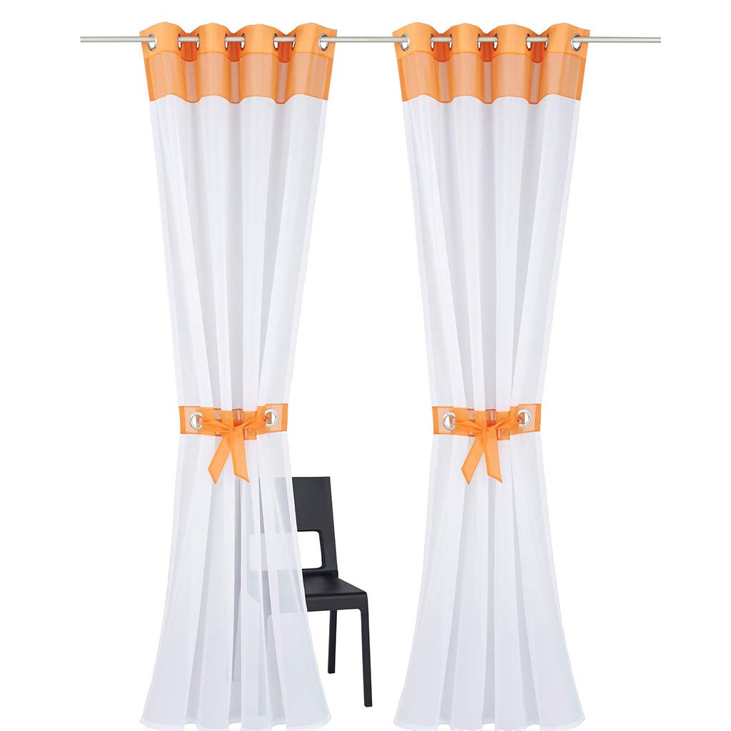Cortinas filtrantes de luz juego de 2 visillos traslúcidos transpirables para dormitorio