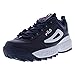 Fila Disruptor II Premium Mens Shoes Size 10.5, Color: Navy/Red/White-Blue