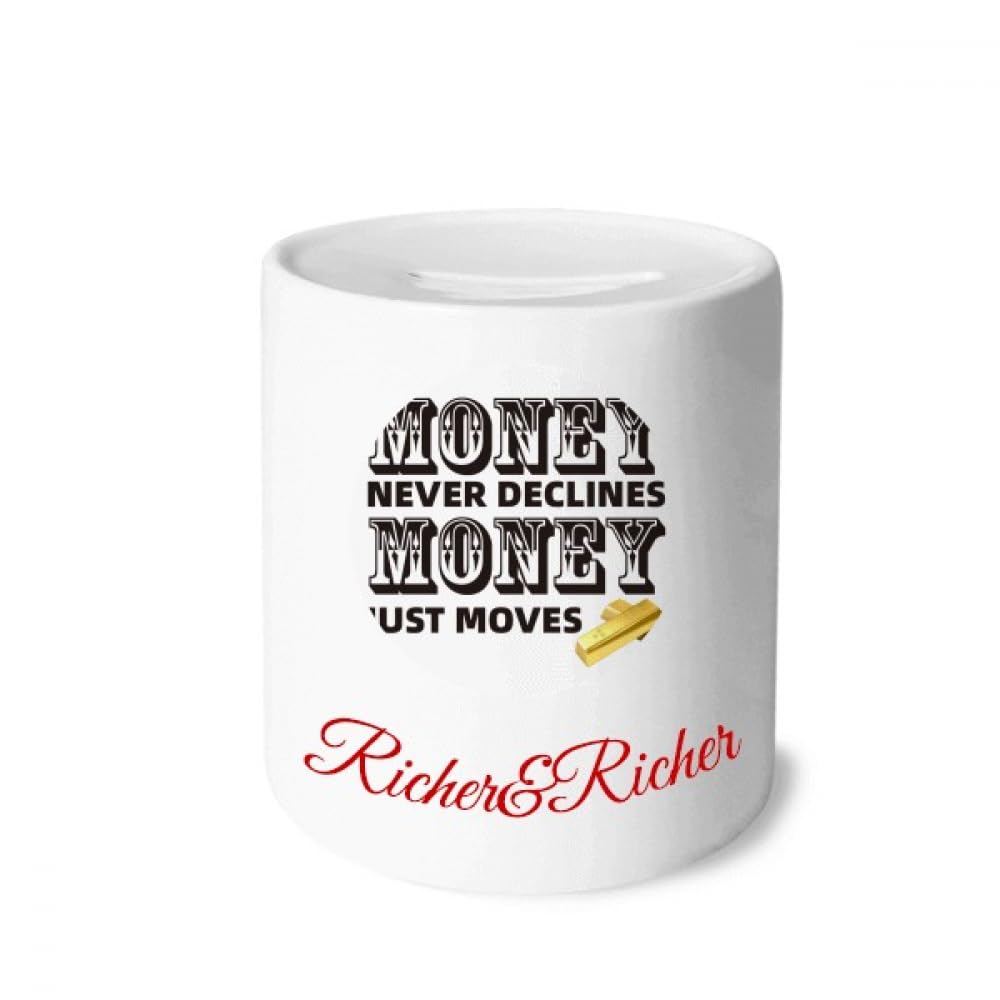 floating my reduced bar Rich and Rich Bank Saving Box Coin