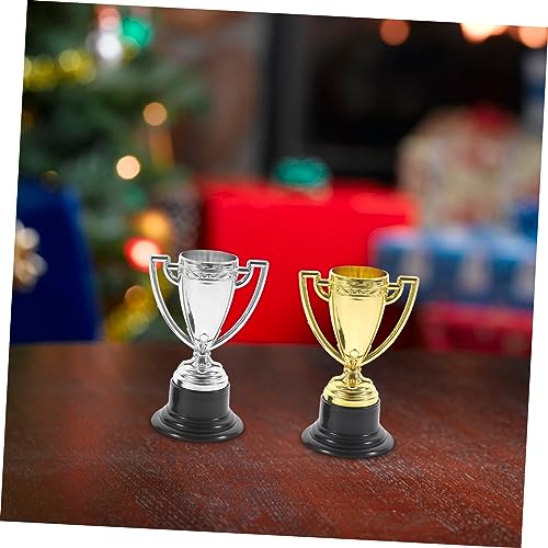 Toddmomy Brinquedo Troféu De Plástico 10 Peças Para Crianças Mini Copos De Plástico Brinquedos De Me