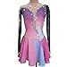 ZYDANC Black,11_13Years,Figure Skating Dress Women's Girls' Ice Skating Costume Roller Skating Winter Sportswear Handmade Crystal/Rhinestone
