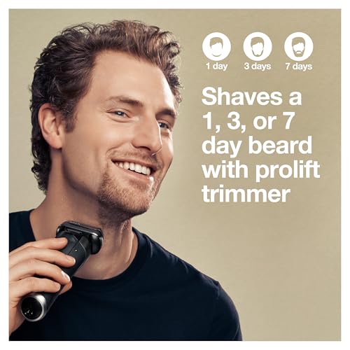 Image of Braun Series 9 Pro 9460cc Electric Razor, Waterproof Foil Shaver, Wet /Dry Use, ProLift Beard Trimmer, 5-in-1 Cleaning & Charging SmartCare Center